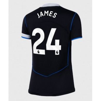 Billige Fotballdrakt Chelsea Reece James #24 Replika Tredjedrakt Dame 2025-26 Kortermet